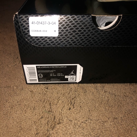 Jordan Retro 11 Concord Snake Skin - Picture 8 of 8